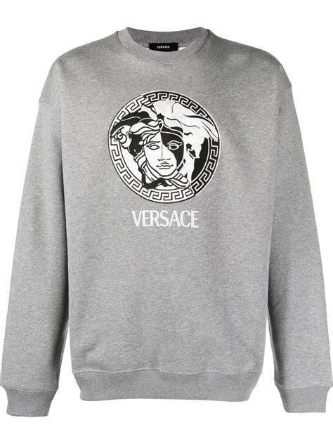 versace sweatshirt amazon|Versace sweatshirt medusa.